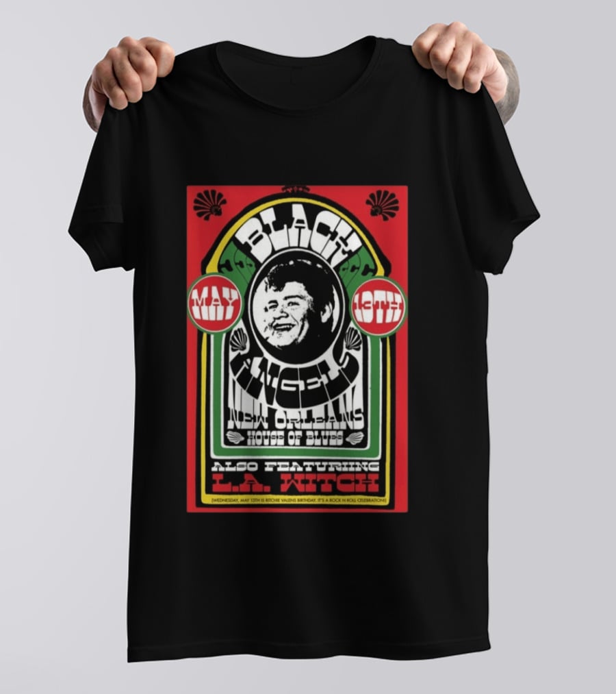 Black Angels New Orleans House Of Blues May 13 Featuring L.A. Witch T-Shirt