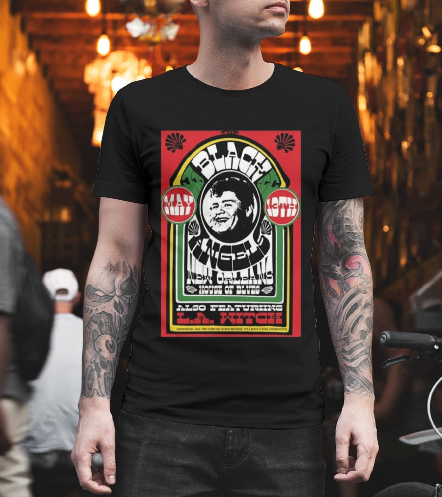 Black Angels New Orleans House Of Blues May 13 Featuring L.A. Witch T-Shirt