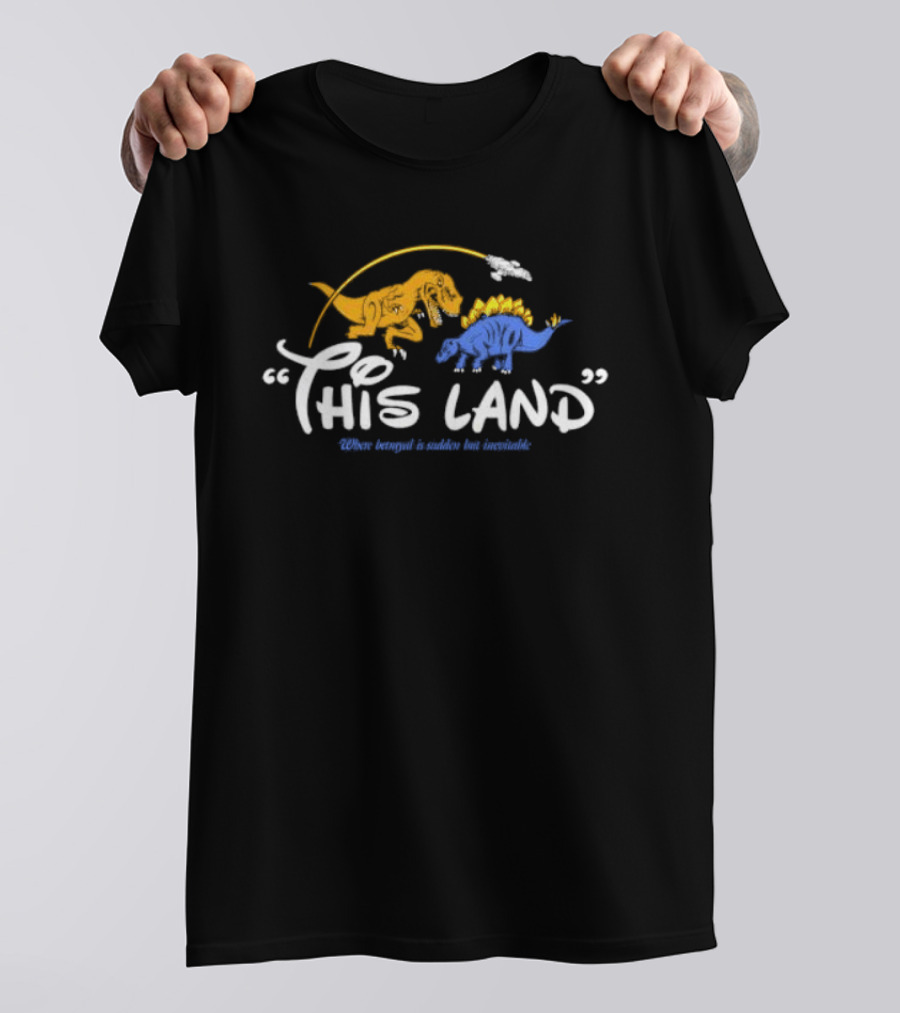 This Land Dinosaurs Where Betrayal Is Sudden But Inevitable T-Shirt