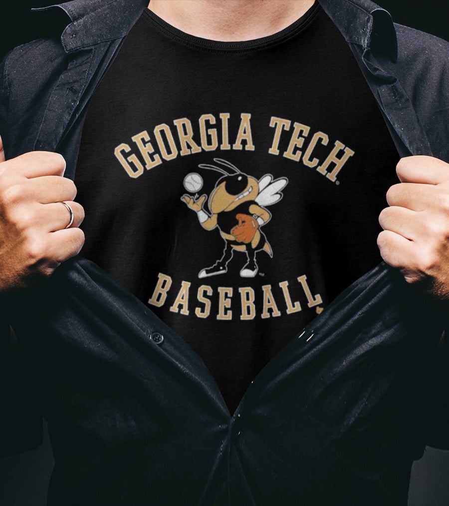 Georgia Tech Baseball Buzz Yellow Jacket T-Shirt