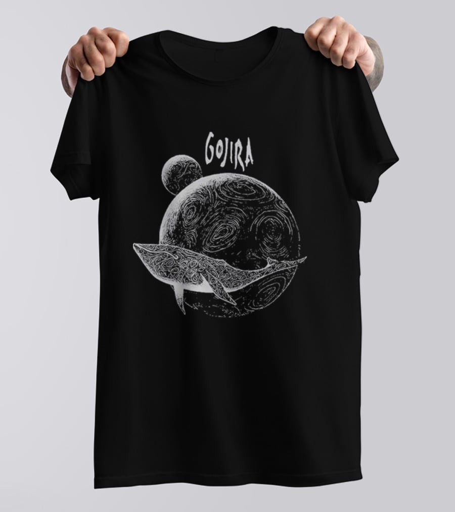 Gojira Europe Tour 2026 From Mars To Sirius Whale Planet T-Shirt