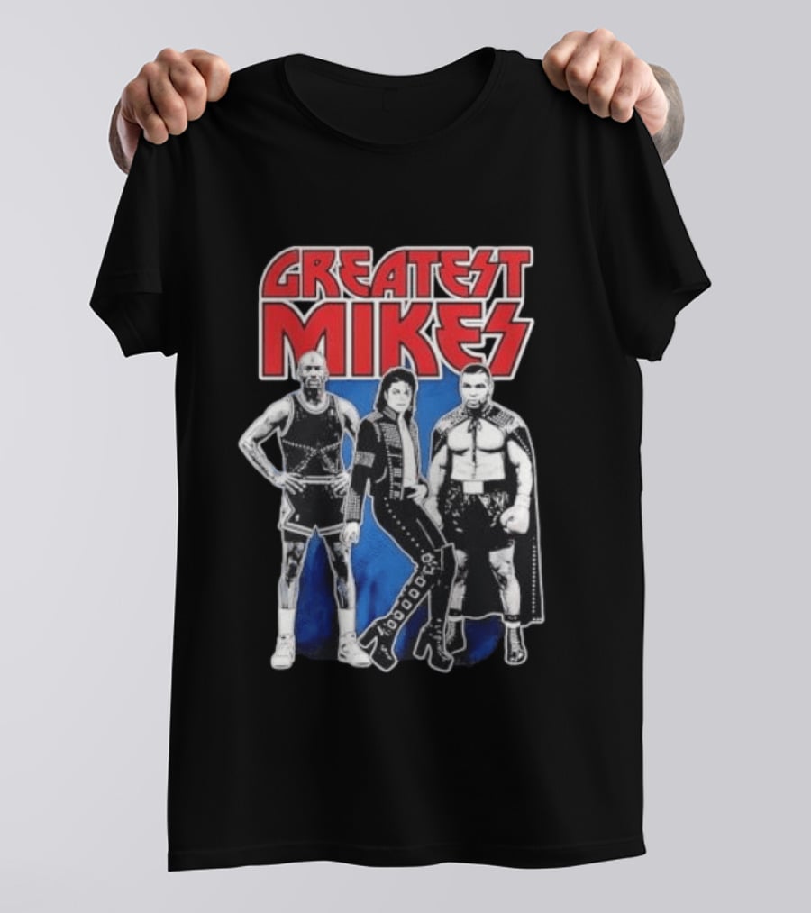 Greatest Mikes Jordan Jackson Tyson American Metal Legends T-Shirt