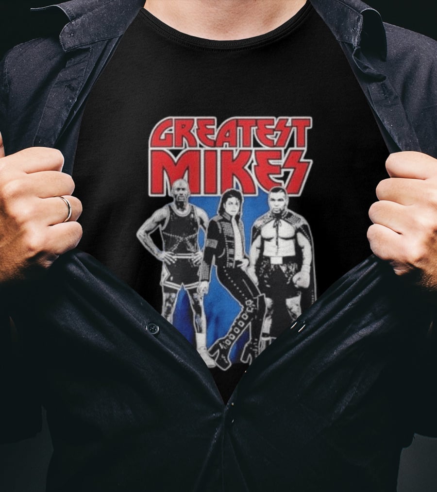 Greatest Mikes Jordan Jackson Tyson American Metal Legends T-Shirt