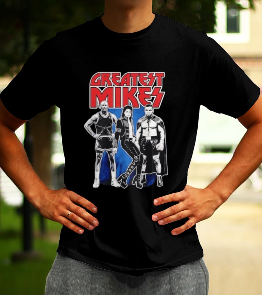 Greatest Mikes Jordan Jackson Tyson American Metal Legends T-Shirt