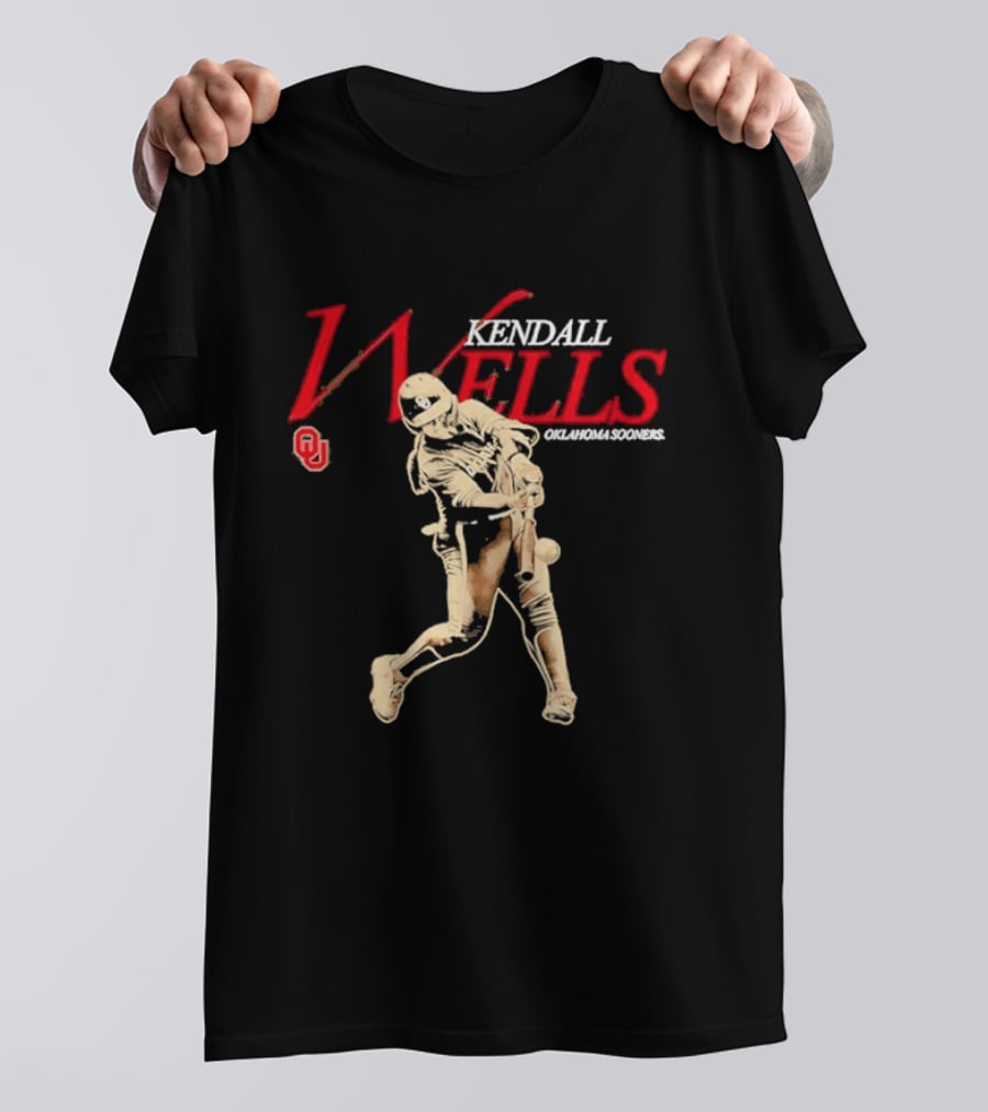 Kendall Wells Oklahoma Sooners Softball OU T-Shirt