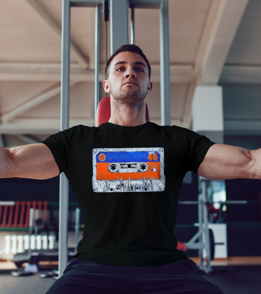 Knickstape New York Knicks EST 46 Cassette MSG Skyline T-Shirt