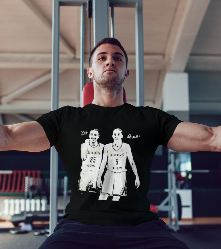 Azzi Fudd Paige Bueckers Basketball Number 35 5 WNBA T-Shirt