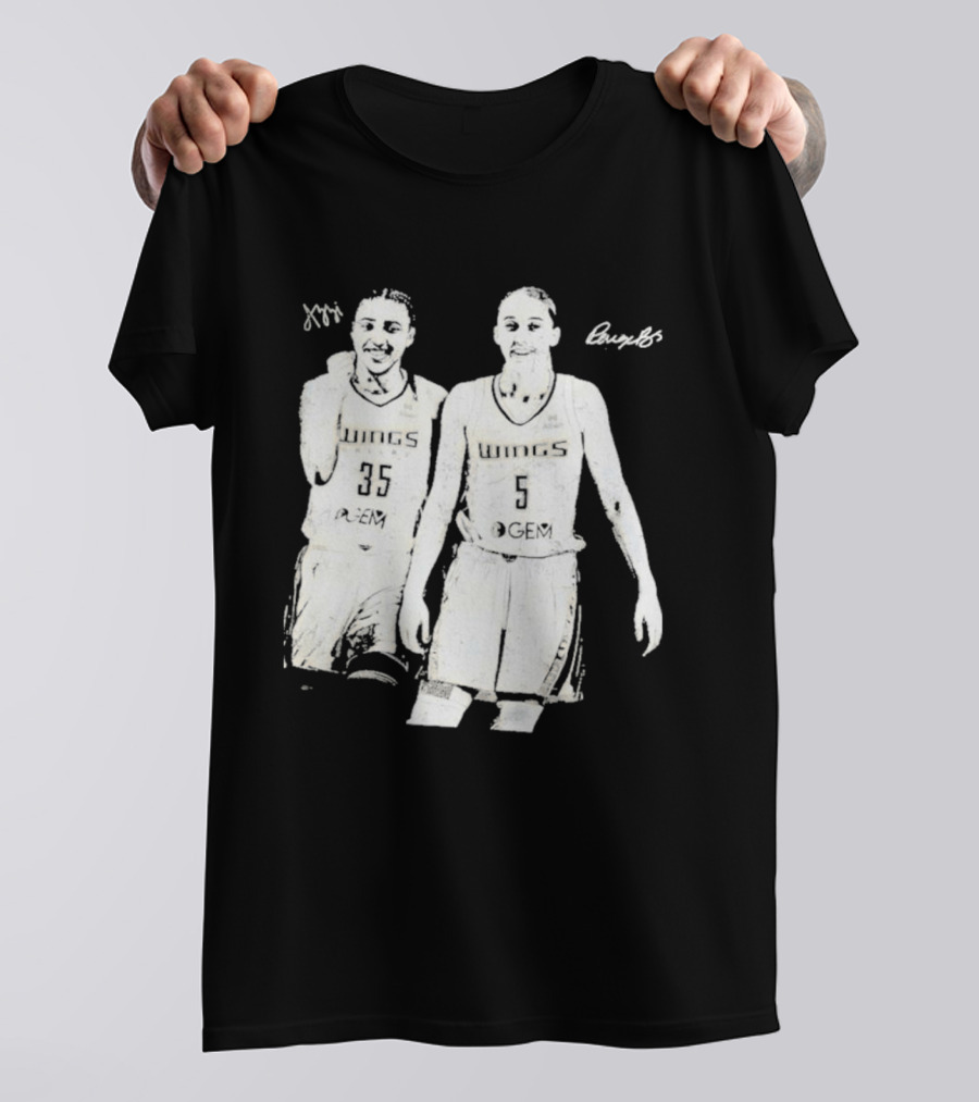 Azzi Fudd Paige Bueckers Basketball Number 35 5 WNBA T-Shirt