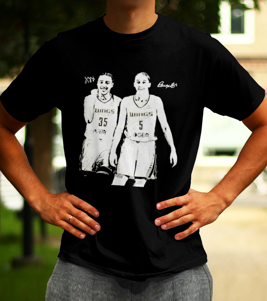 Azzi Fudd Paige Bueckers Basketball Number 35 5 WNBA T-Shirt