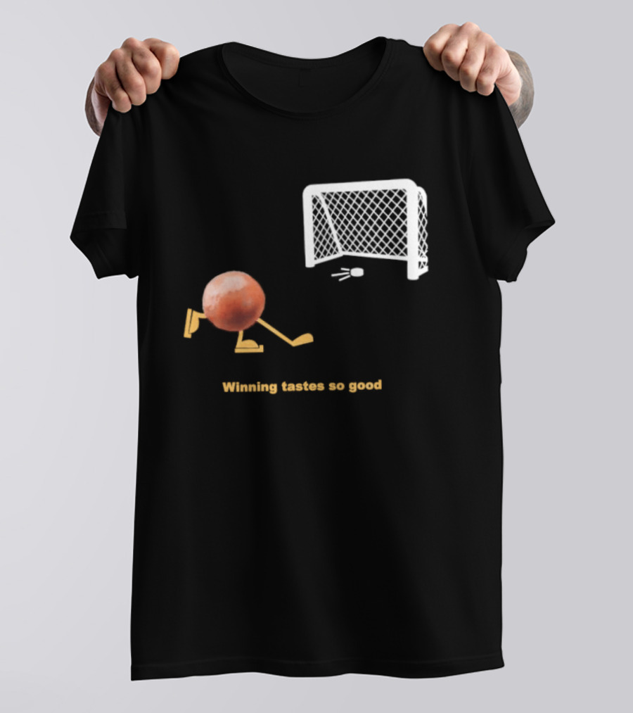 Buffalo Sabres Winning Tastes So Good Hockey Game Humor T-Shirt