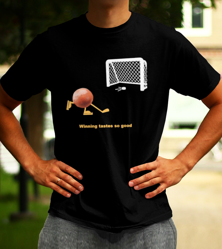 Buffalo Sabres Winning Tastes So Good Hockey Game Humor T-Shirt