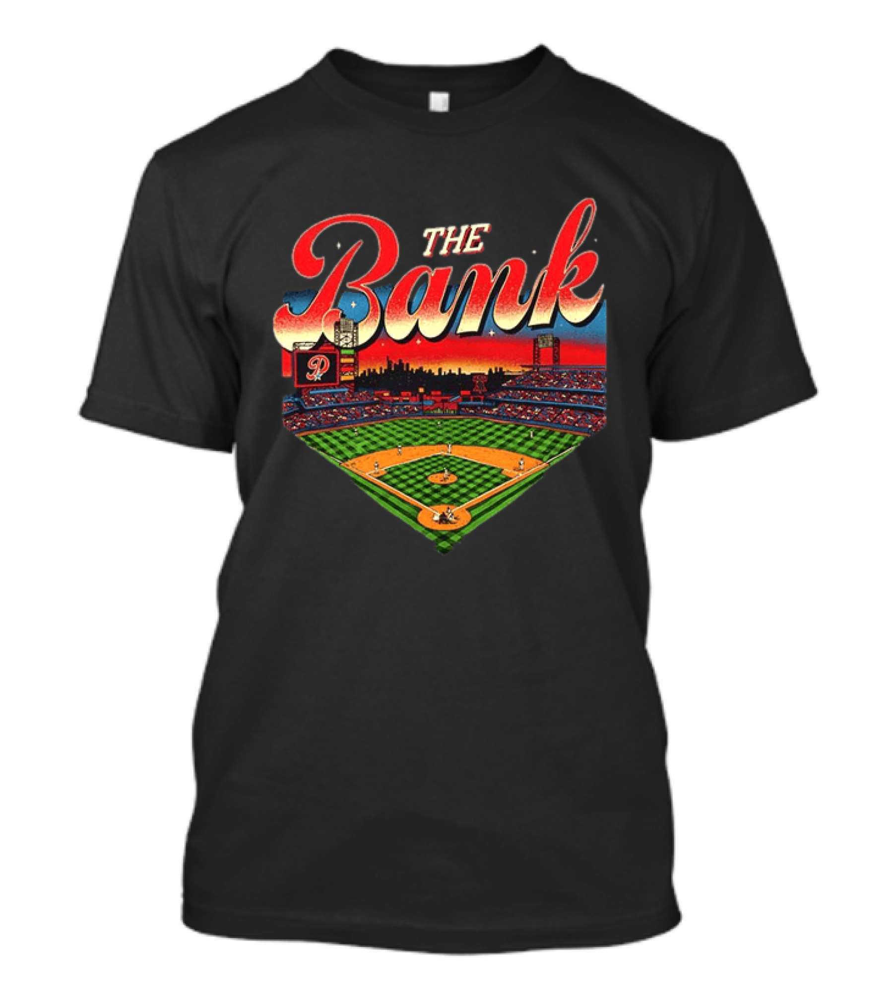 Philadelphia Phillies The Bank Stadium Vintage Baseball T-Shirt