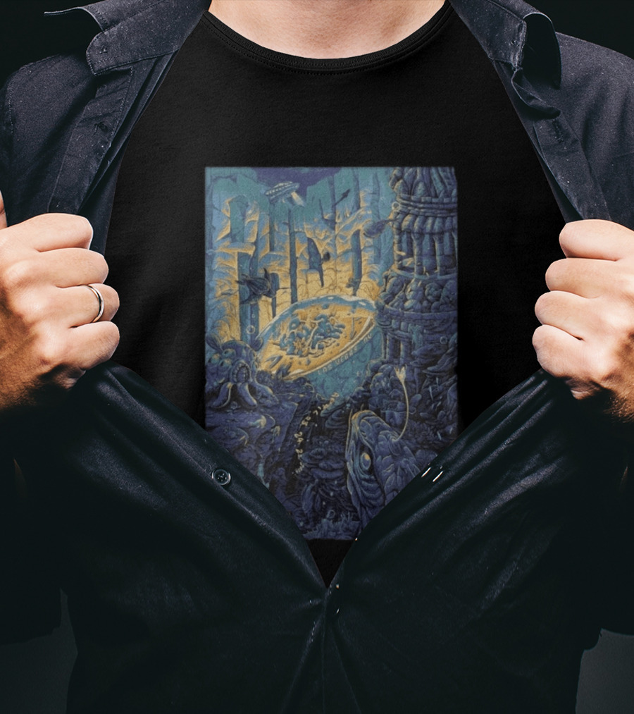 Phish 4 25 2026 Las Vegas NV Underwater Concert T-Shirt