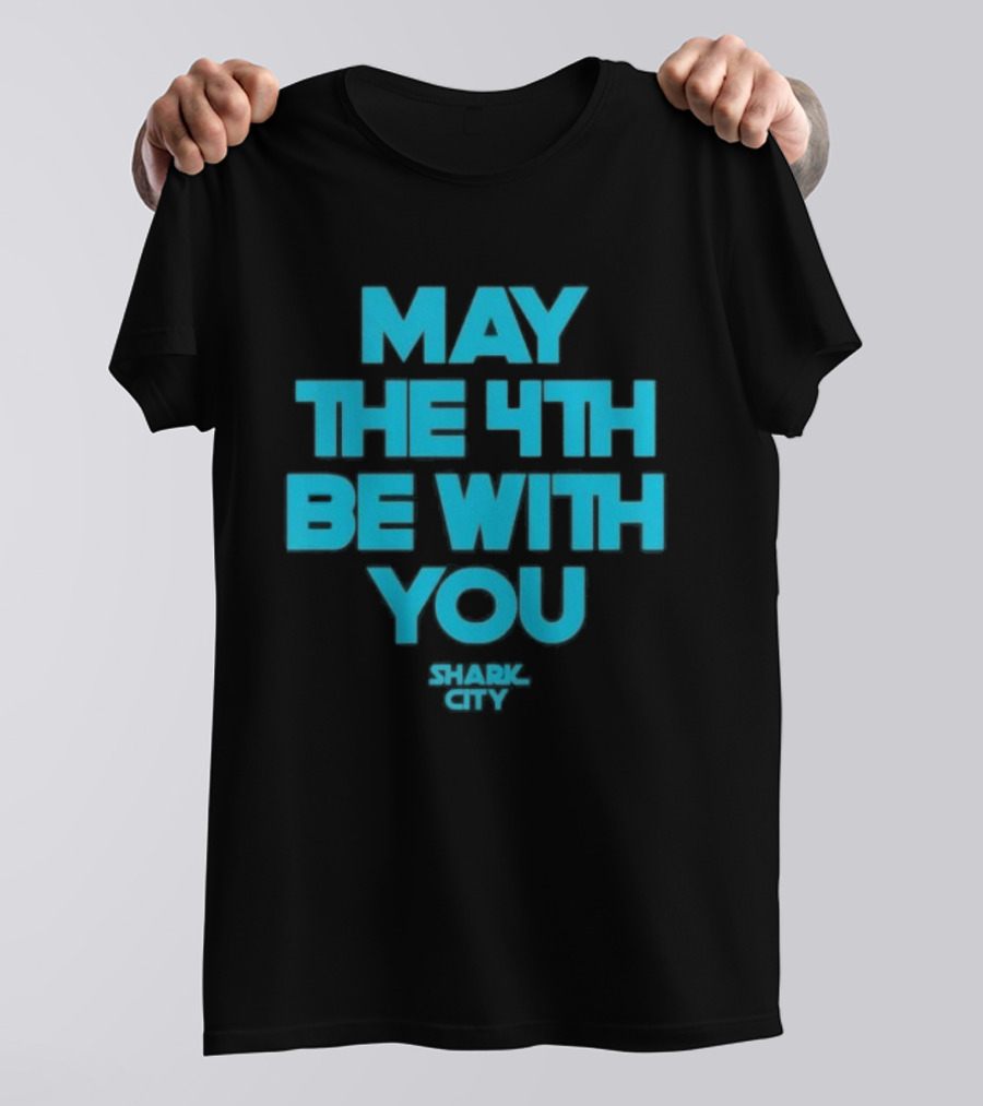 San Jose Sharks May The 4th Be With You Star Wars T-Shirt