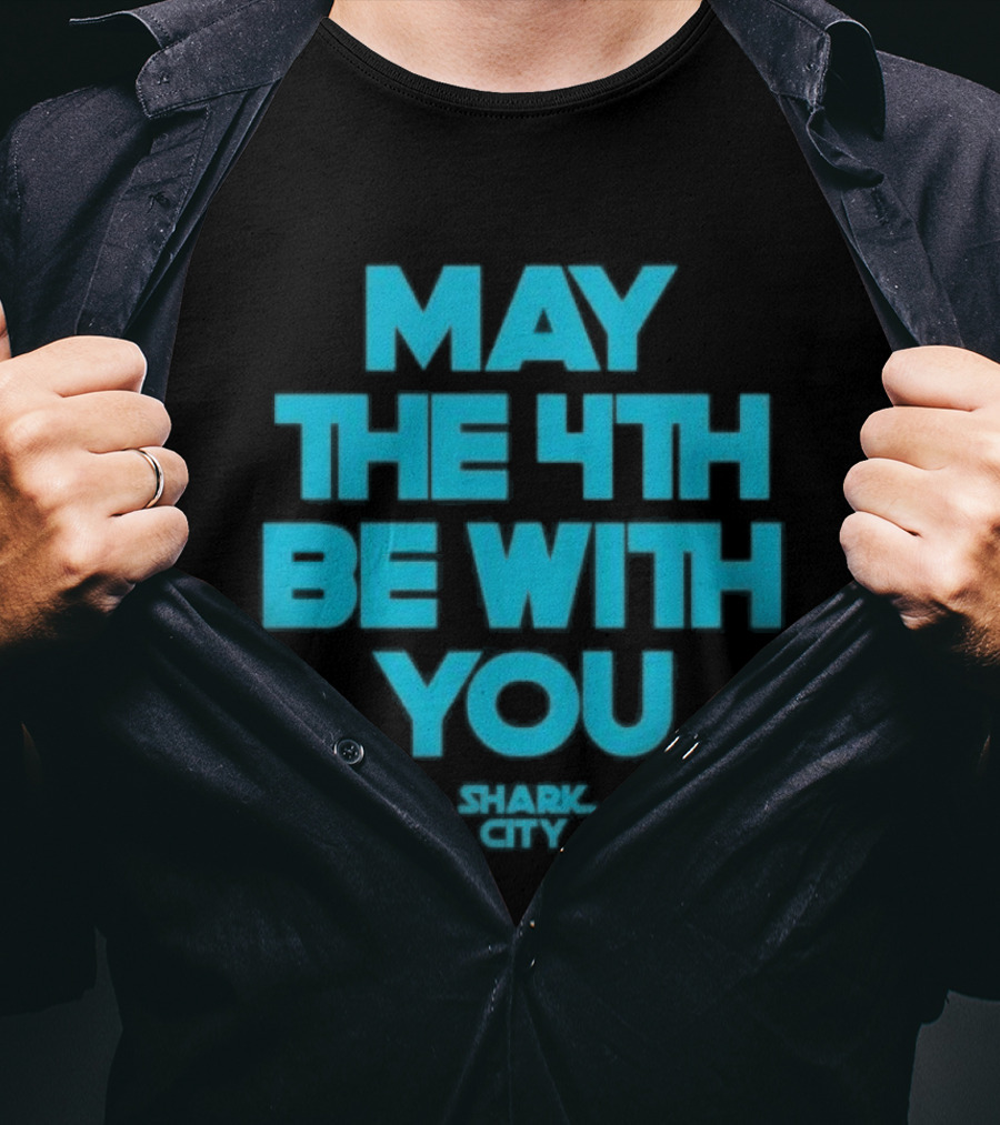 San Jose Sharks May The 4th Be With You Star Wars T-Shirt