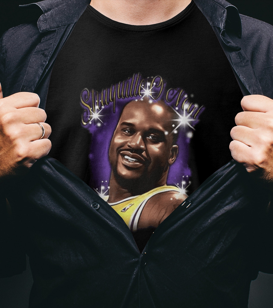 Shaquille O'Neal Los Angeles Lakers Number 34 Twinkle T-Shirt