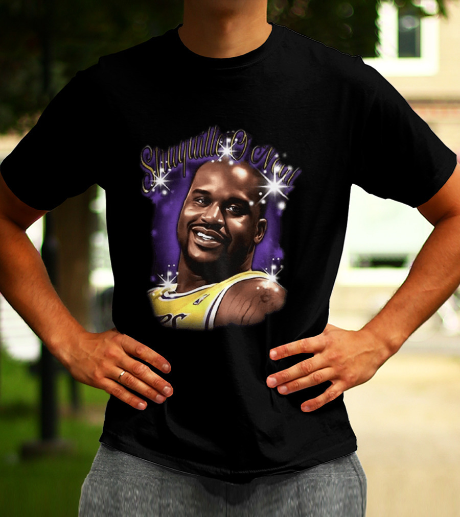 Shaquille O'Neal Los Angeles Lakers Number 34 Twinkle T-Shirt