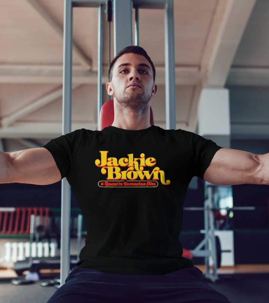 Jackie Brown Quentin Tarantino Film Title T-Shirt