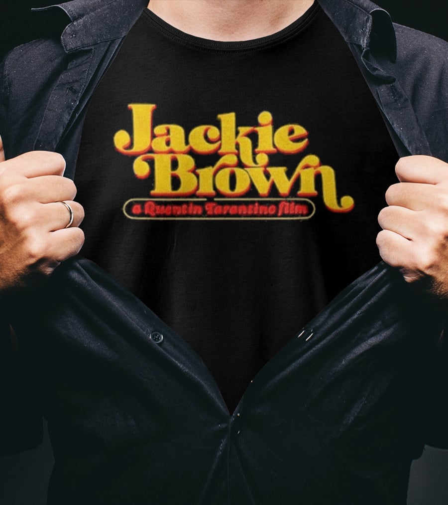 Jackie Brown Quentin Tarantino Film Title T-Shirt