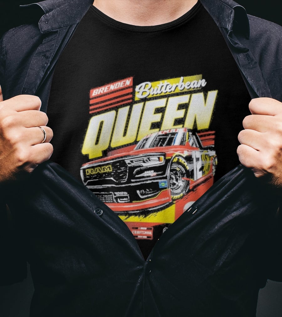 Brenden Butterbean Queen Kaulig Racing Cummins Cottonelle NASCAR Car T-Shirt