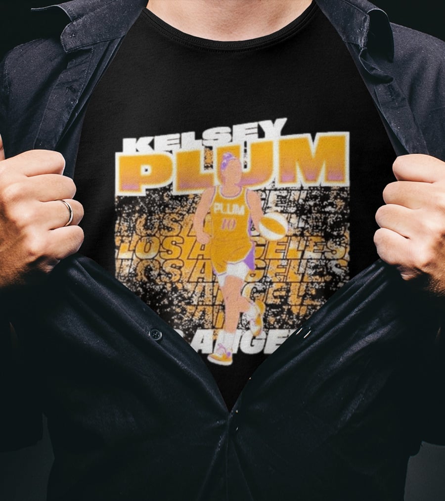 Kelsey Plum Los Angeles Street Ball Basketball Sports T-Shirt