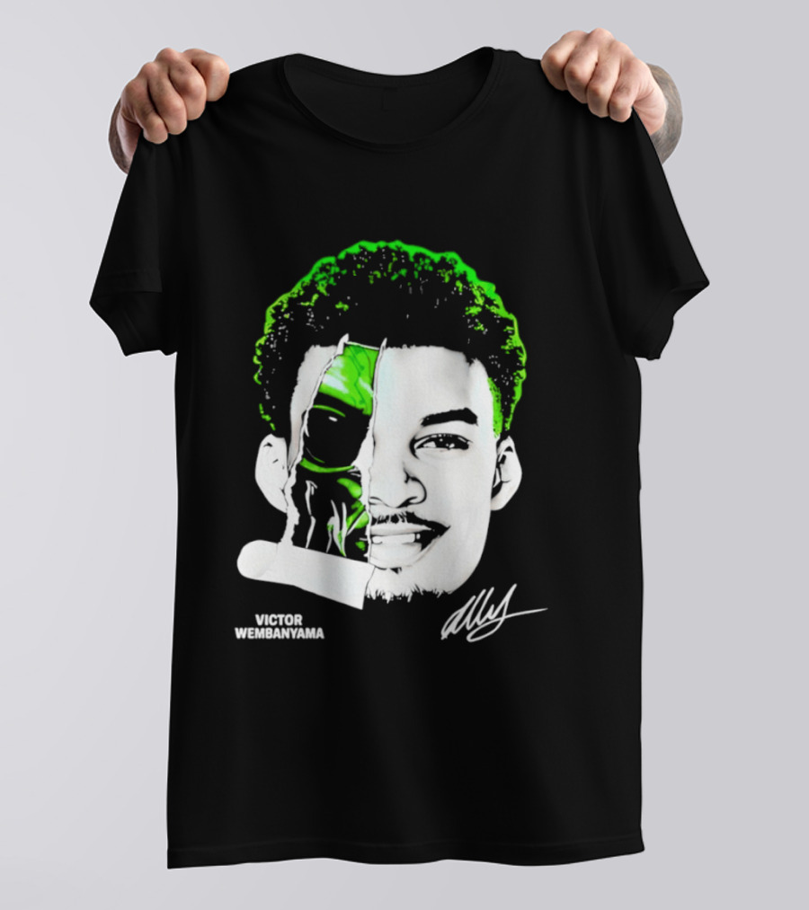 Victor Wembanyama Alien San Antonio Spurs NBA Basketball T-Shirt