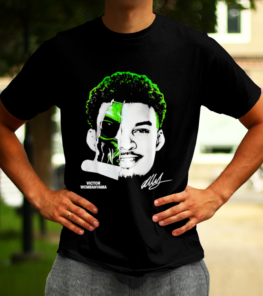 Victor Wembanyama Alien San Antonio Spurs NBA Basketball T-Shirt