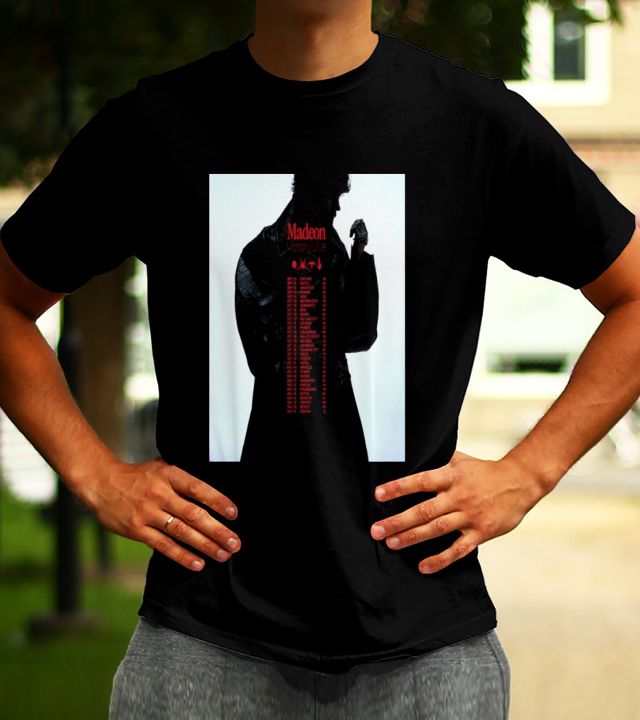 Madeon Victory Live Tour 2026 Portland To Chicago Dates T-Shirt