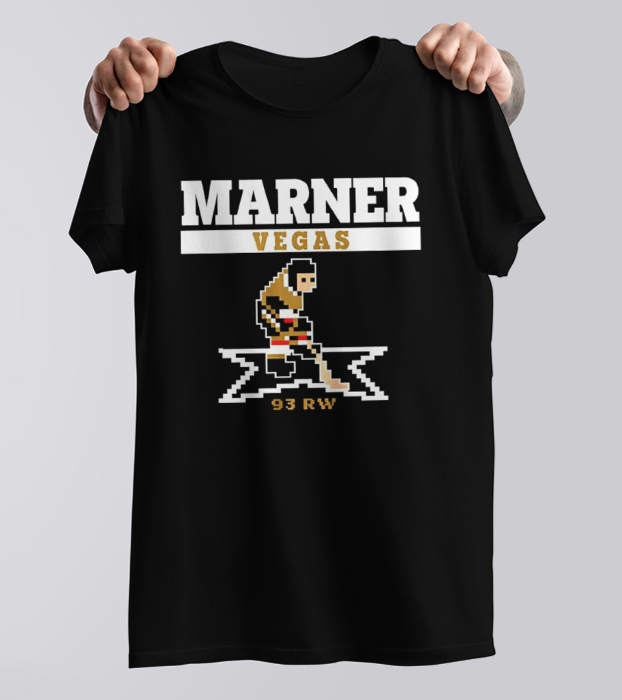 Mitch Marner Vegas Golden Knights NHL 93 RW 8 Bit Hockey T-Shirt