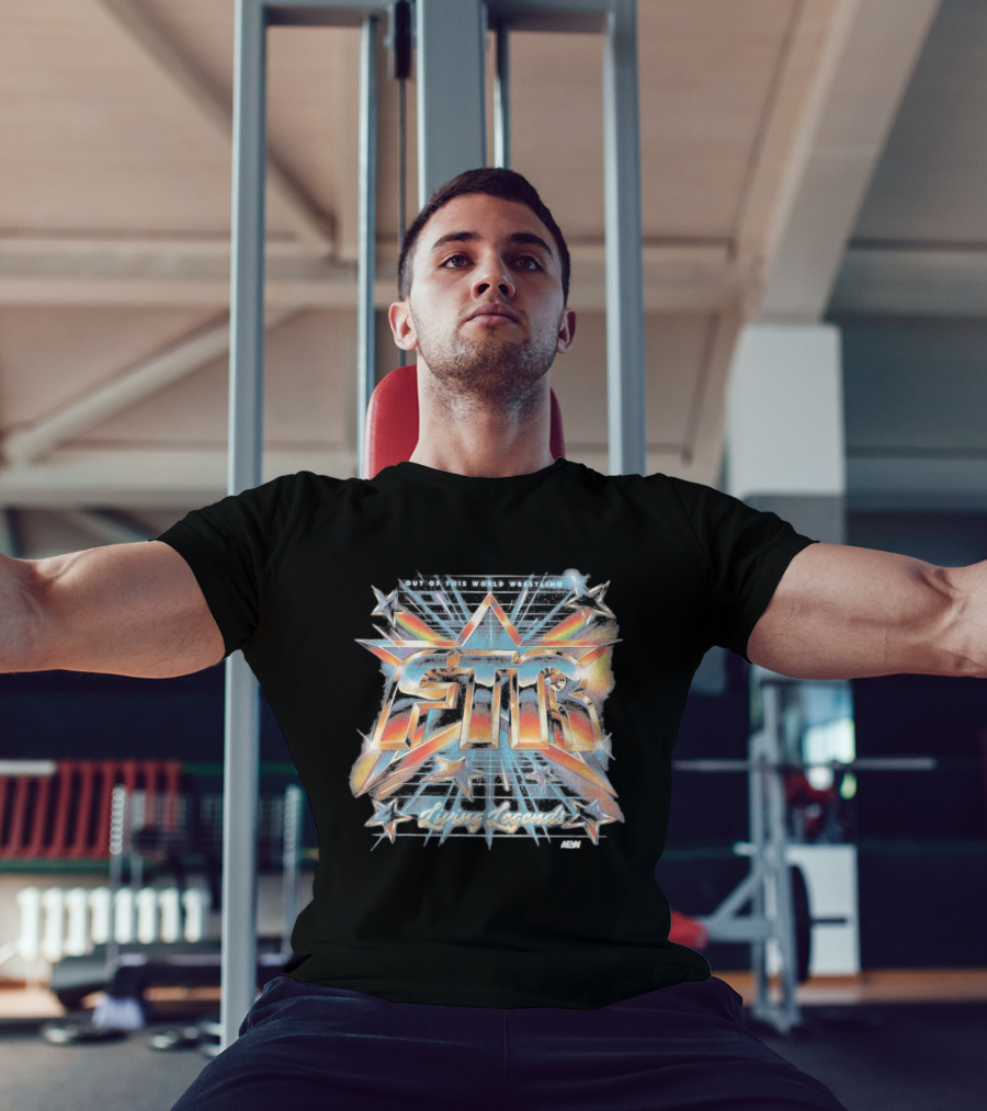 AEW FTR Living Legends Out Of This World Wrestling T-Shirt