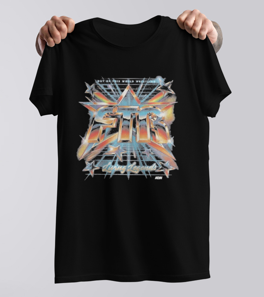 AEW FTR Living Legends Out Of This World Wrestling T-Shirt