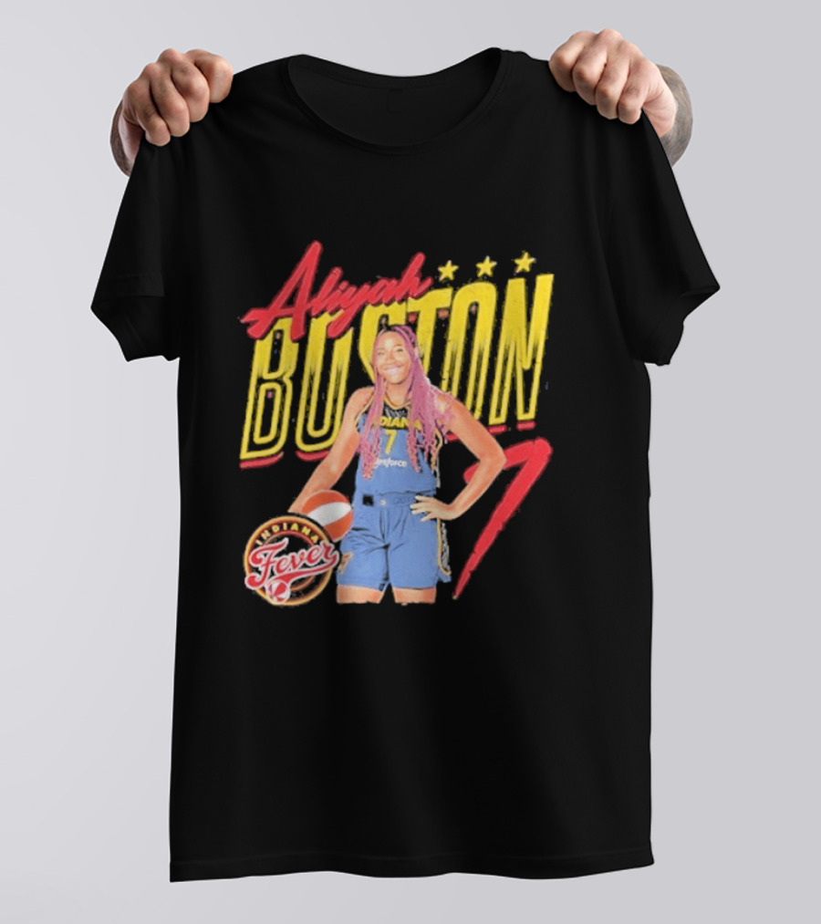 Aliyah Boston 7 Fever WNBA Basketball Star T-Shirt