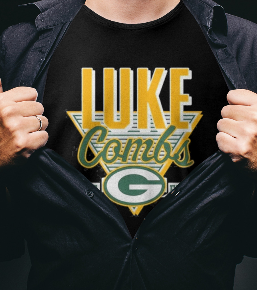 Luke Combs Live May 15 16 2026 Green Bay Wisconsin Packers T-Shirt