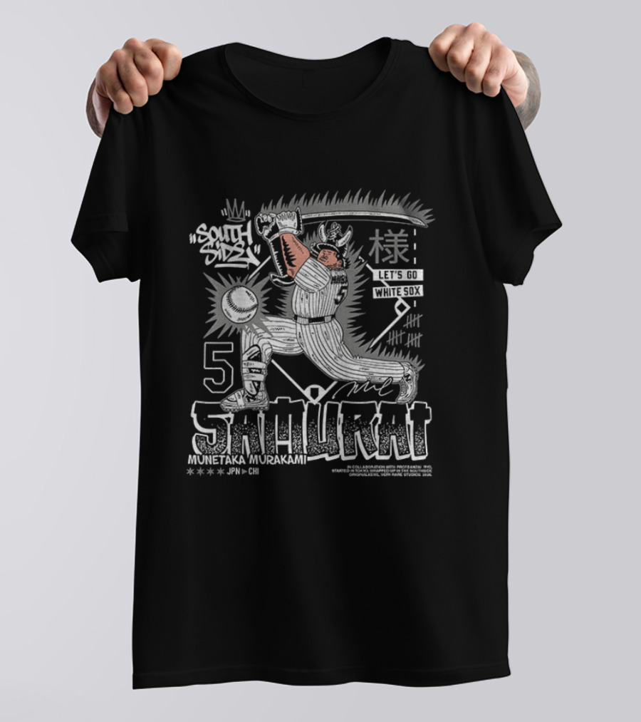 Samurai 55 Munetaka Murakami Kami Sama Slugger Chicago White Sox Baseball 2026 T-Shirt