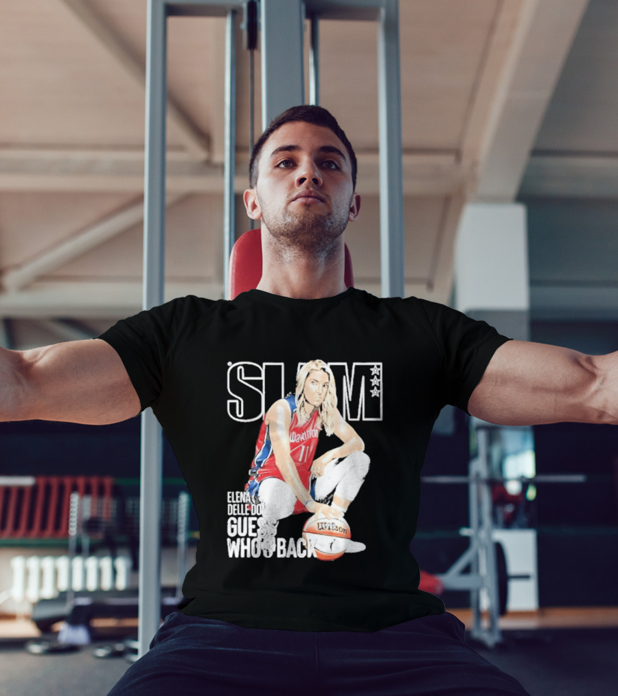 Elena Delle Donne Guess Who's Back Slam 238 Washington Basketball T-Shirt