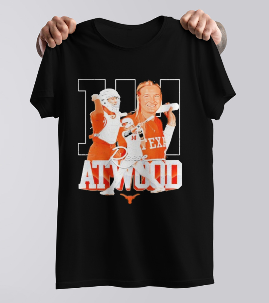 Texas Longhorns Reese Atwood 14 Sports T-Shirt