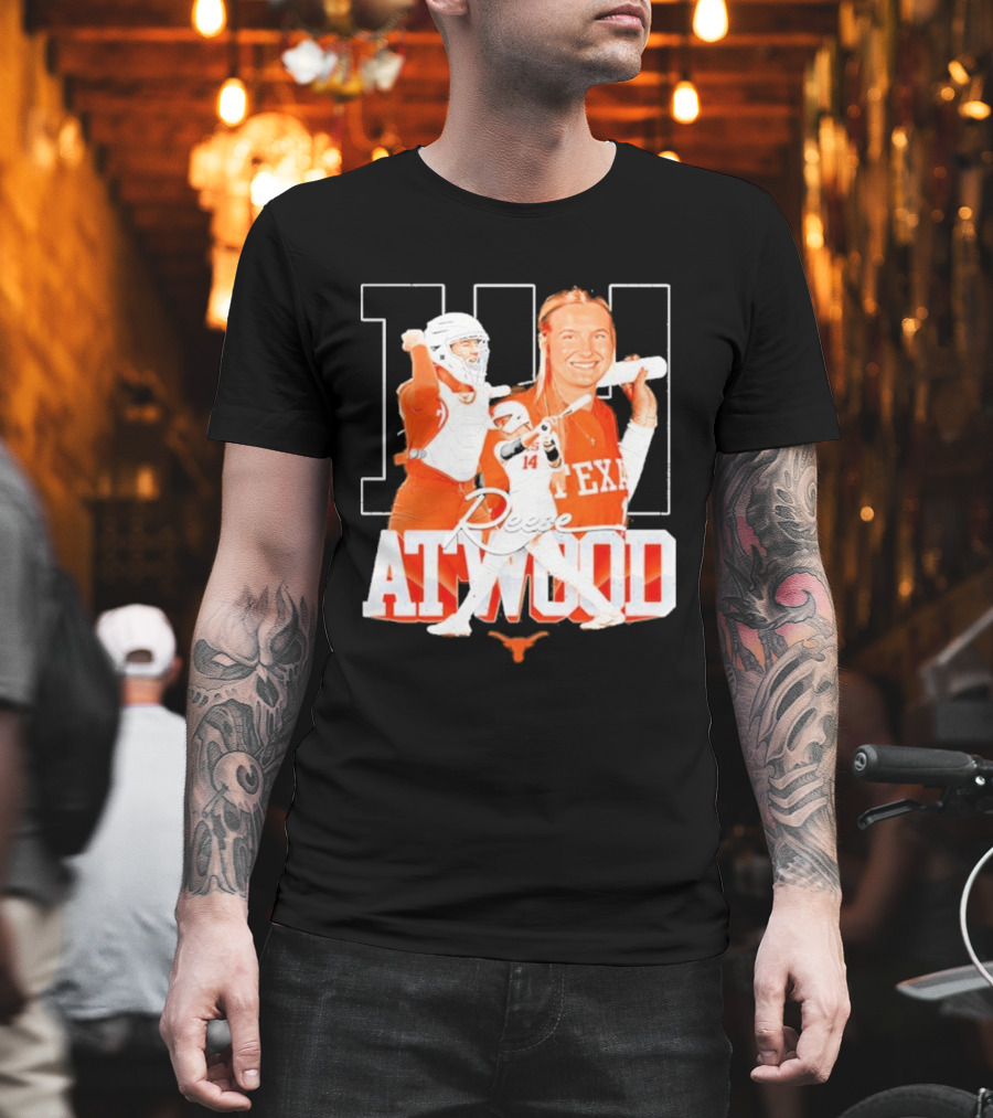 Texas Longhorns Reese Atwood 14 Sports T-Shirt