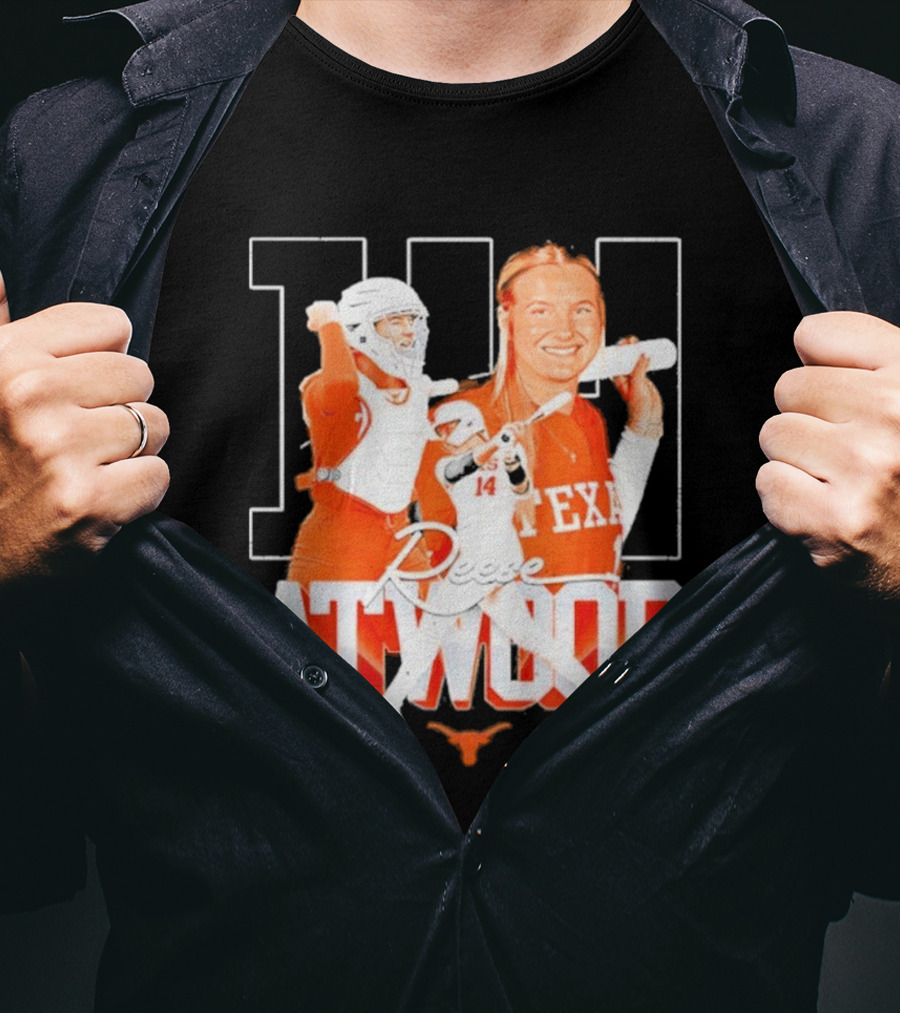 Texas Longhorns Reese Atwood 14 Sports T-Shirt