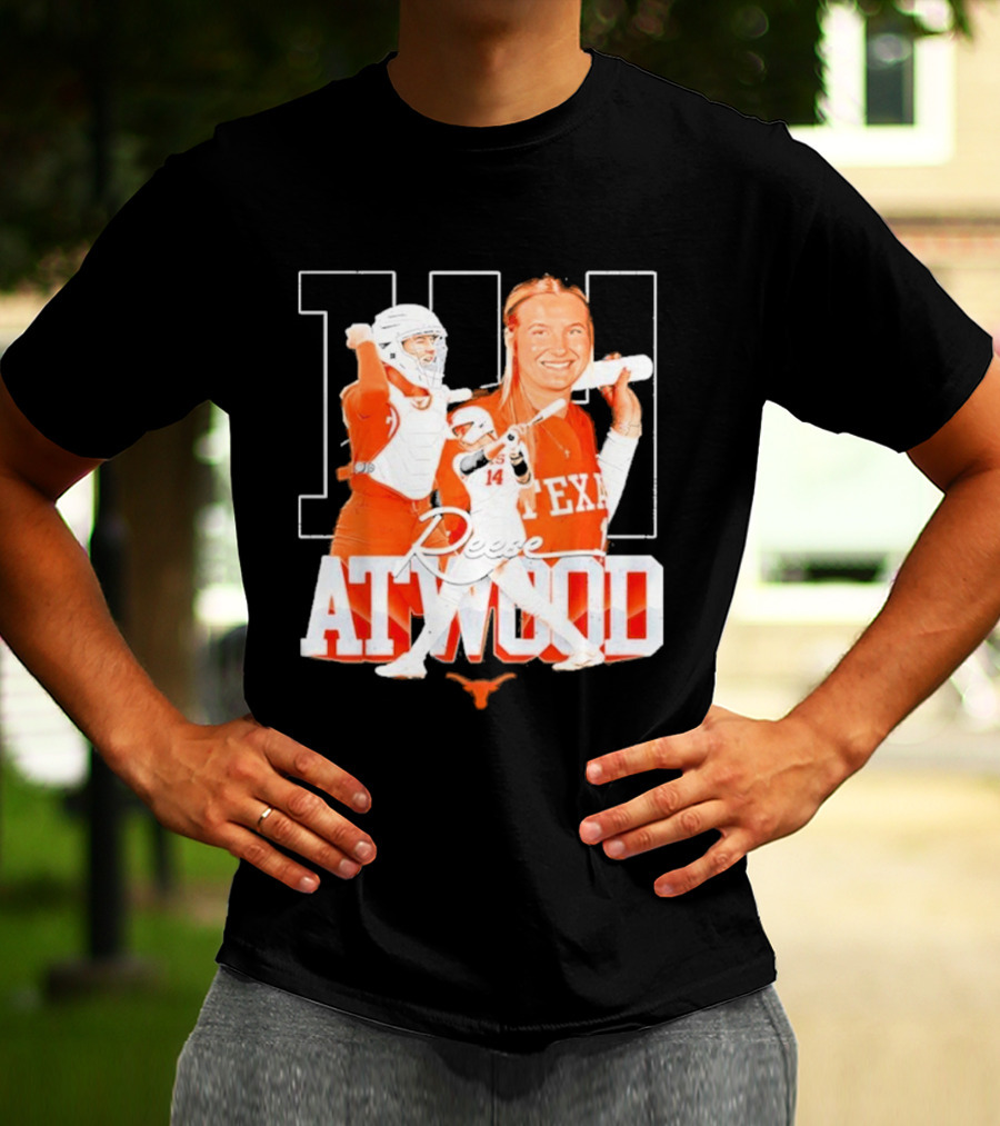 Texas Longhorns Reese Atwood 14 Sports T-Shirt