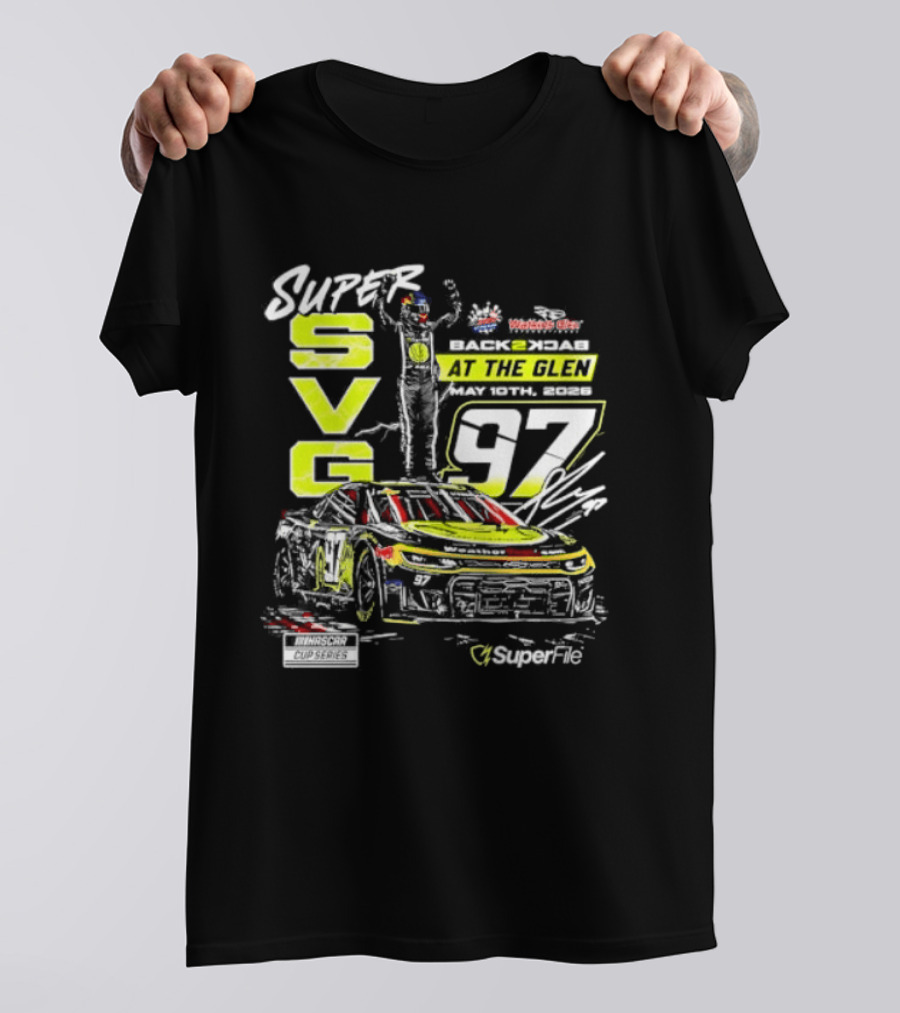 Super SVG 97 At The Glen NASCAR Cup Series Win By Shane Van Gisbergen T-Shirt