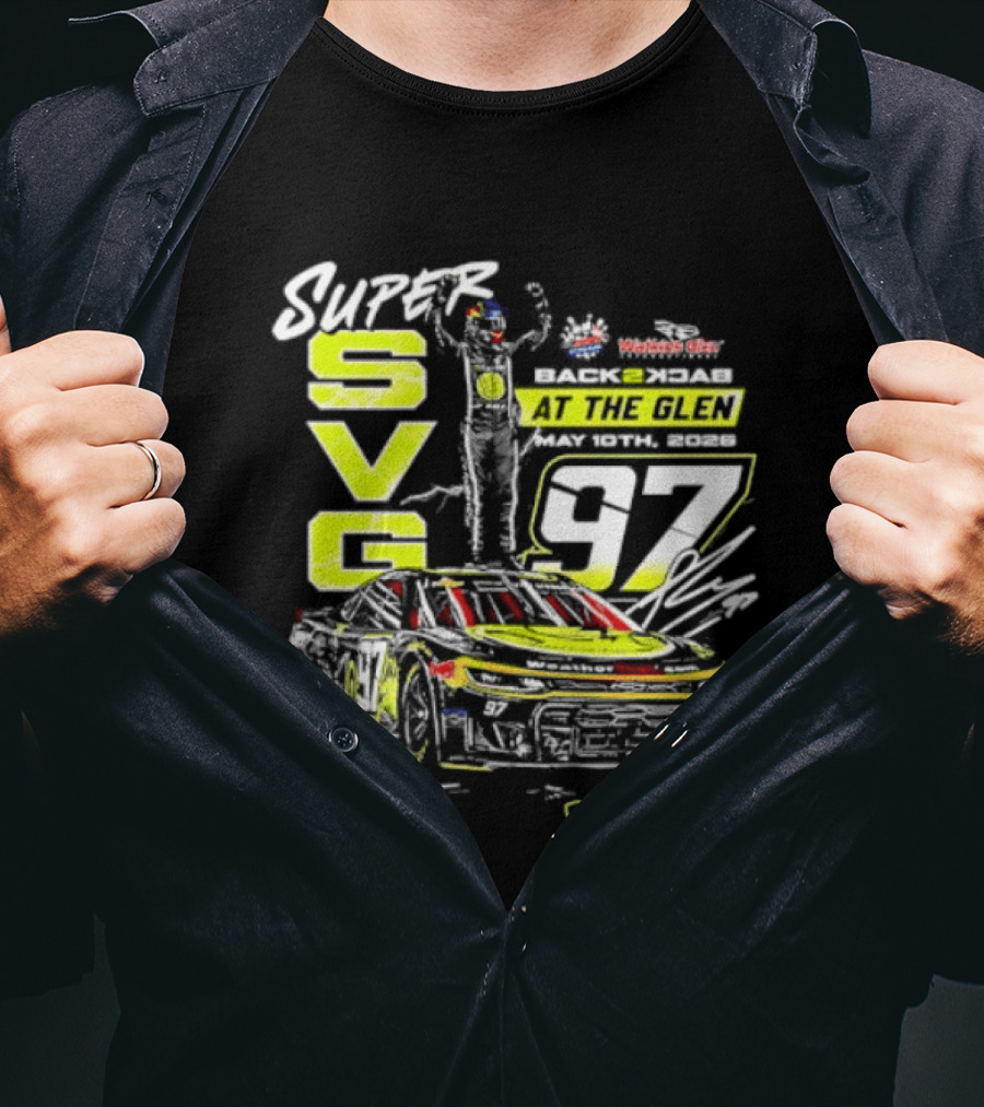 Super SVG 97 At The Glen NASCAR Cup Series Win By Shane Van Gisbergen T-Shirt
