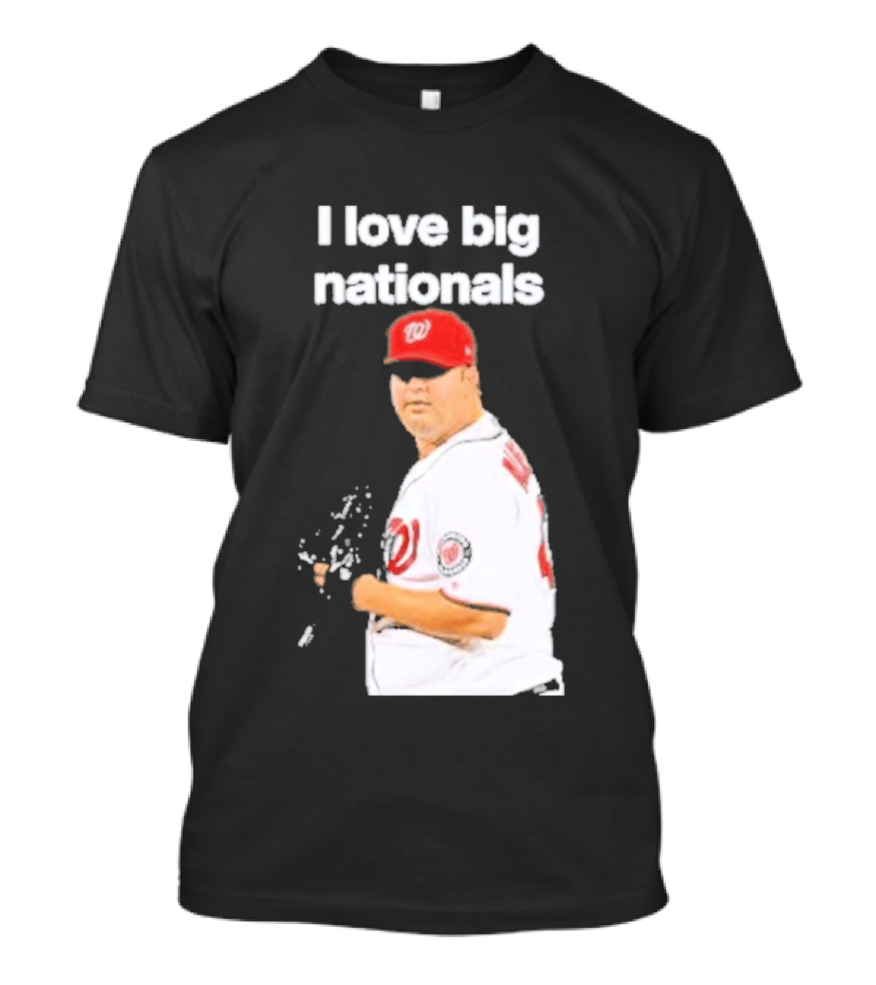 I Love Big Nationals Baseball Matt Albers T-Shirt