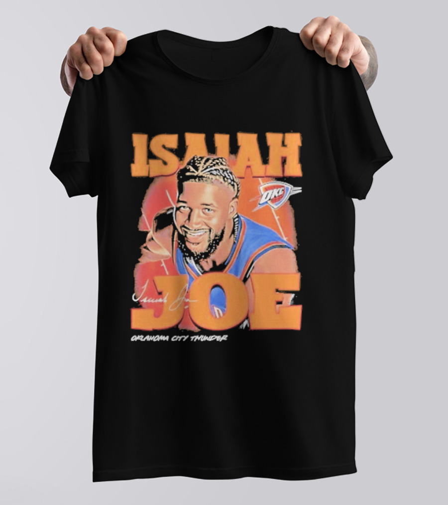 Isaiah Joe Oklahoma City Thunder Airbrush Signature T-Shirt