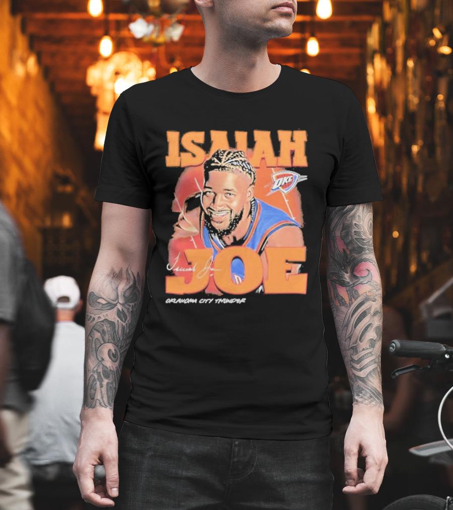 Isaiah Joe Oklahoma City Thunder Airbrush Signature T-Shirt