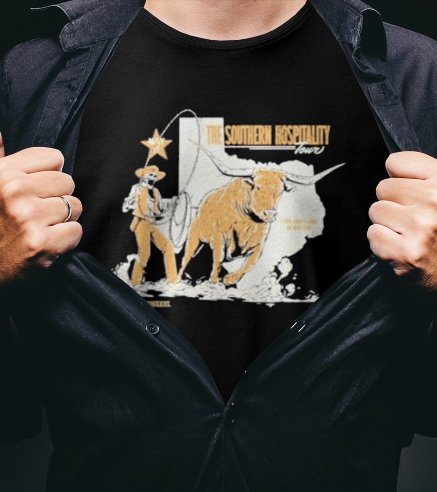Whiskey Myers The Southern Hospitality Tour Live And Loud Austin Texas 05 17 2026 T-Shirt