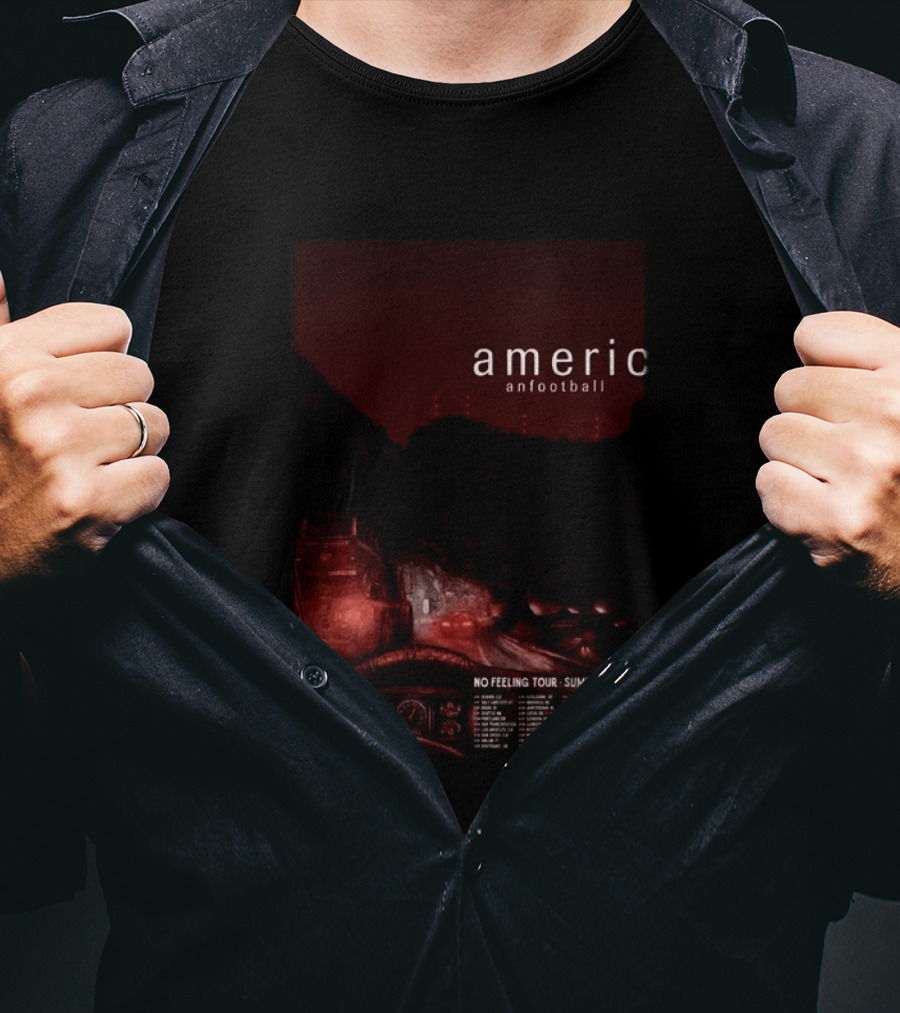 American Football No Feeling Tour Summer 2026 T-Shirt