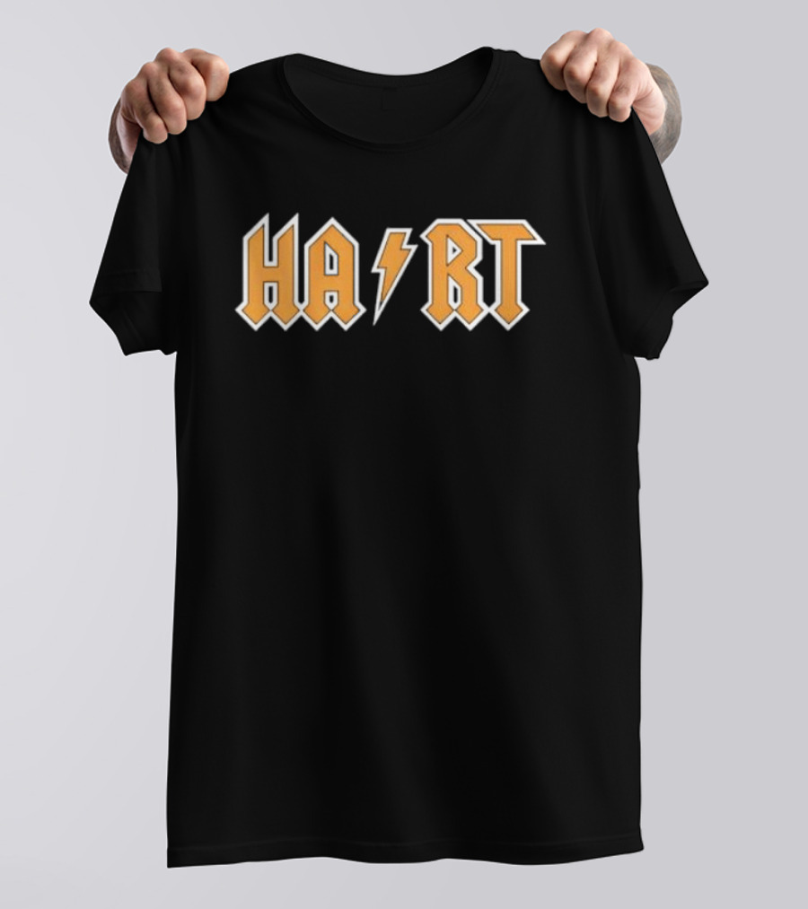 Carter Hart Vegas Golden Knights NHL Metal Rock T-Shirt