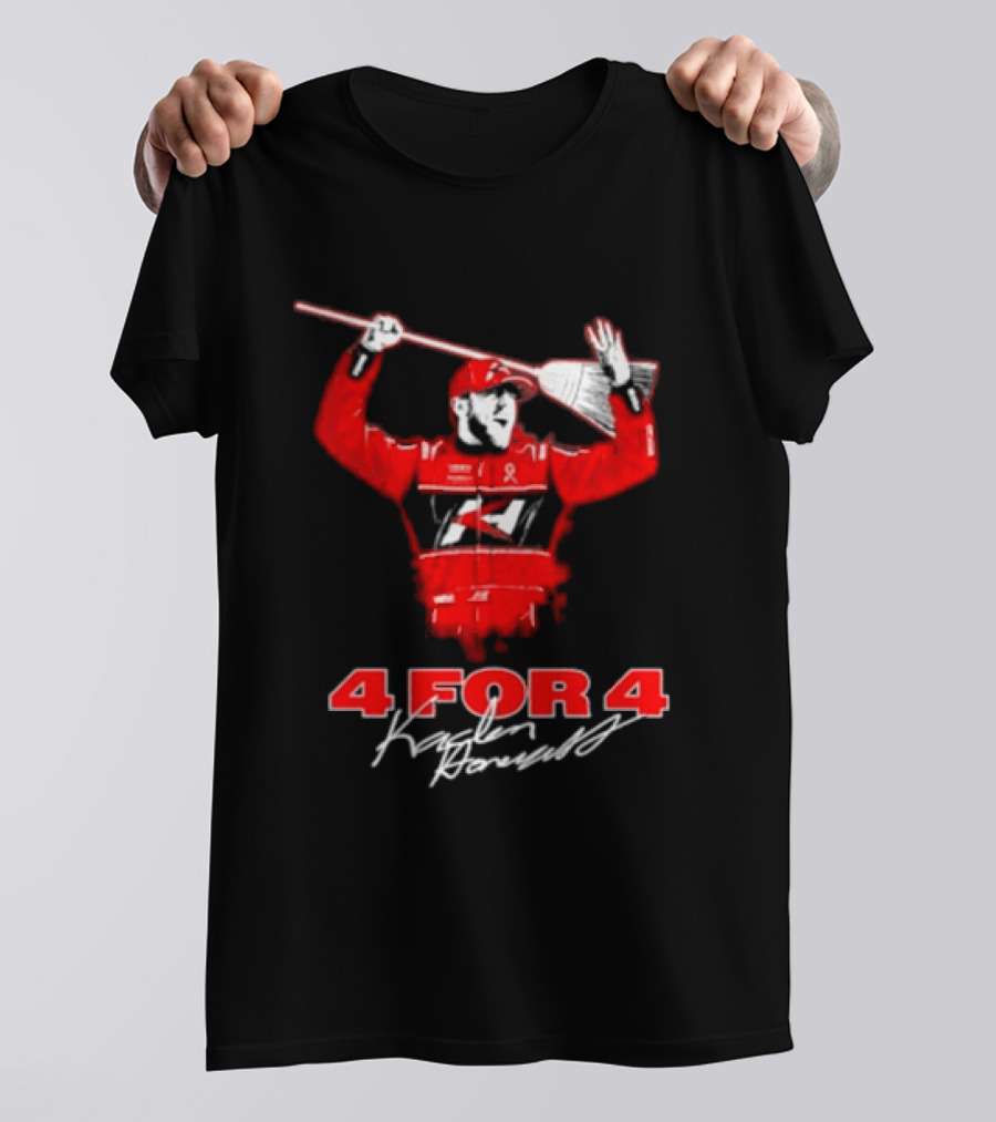 Kaden Honeycutt 4 For 4 NASCAR Craftsman Truck Series Weekend Sweep T-Shirt