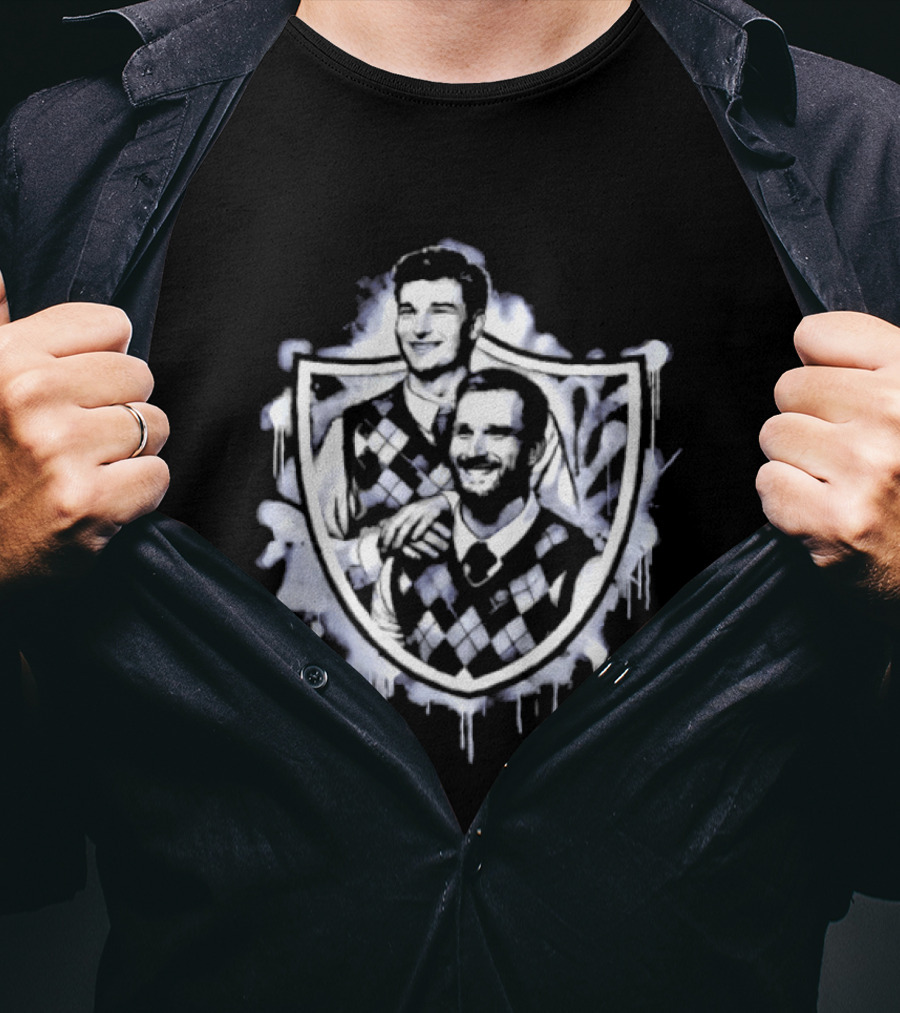 Kirk Cousins Fernando Mendoza Las Vegas Raiders Step Brothers Graffiti T-Shirt