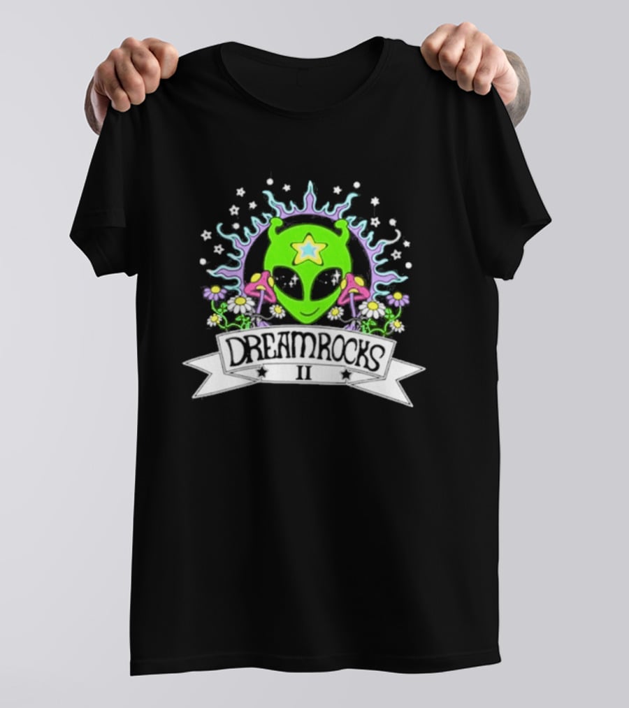 LSDREAM 2026 DREAMROCKS II Morrison Red Rocks May 16 2026 Psychedelic Alien Floral T-Shirt